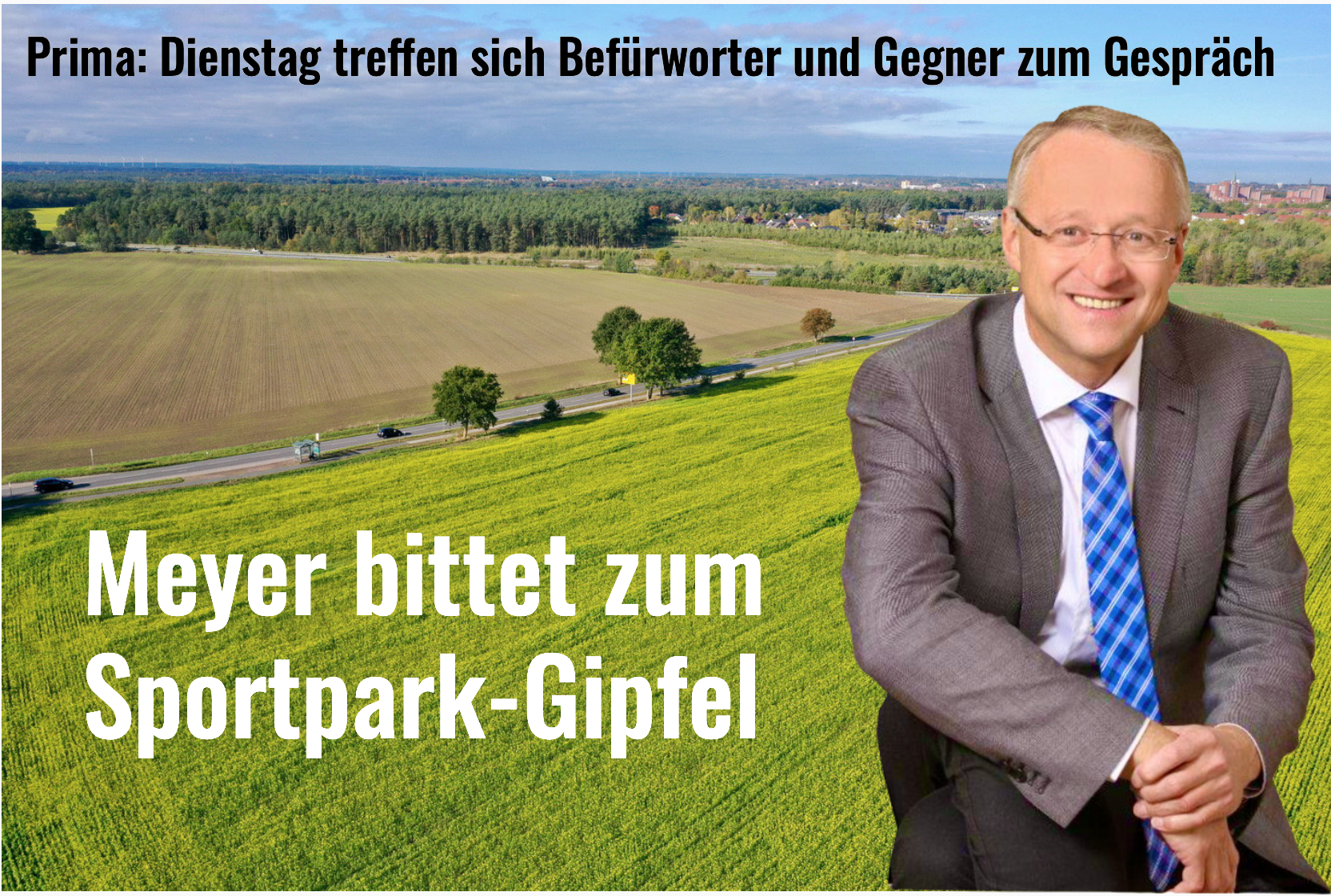 Read more about the article Sportpark-Gipfel: Dienstag treffen sich Befürworter und Gegner