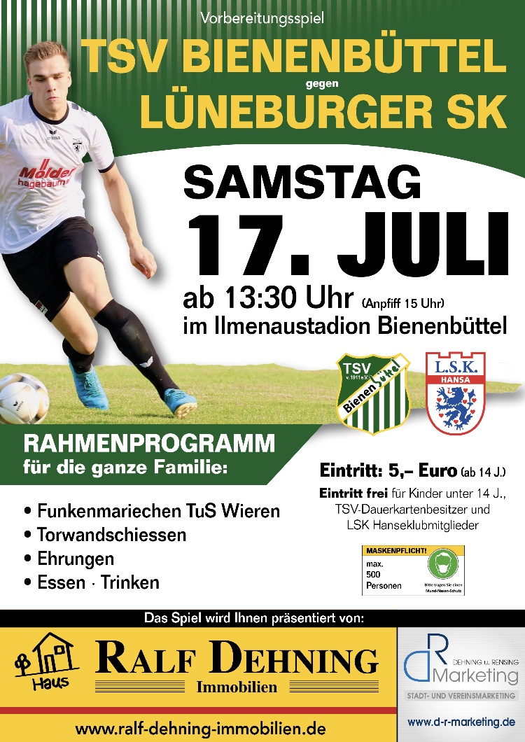 Read more about the article TSV Bienenbüttel – LSK! Das erste Testspiel nach der Sommerpause!