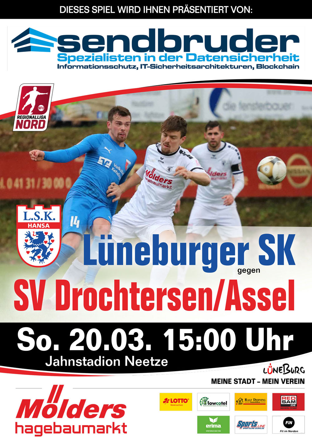 Read more about the article LSK gegen Drochtersen: Tickets morgen an der Kasse