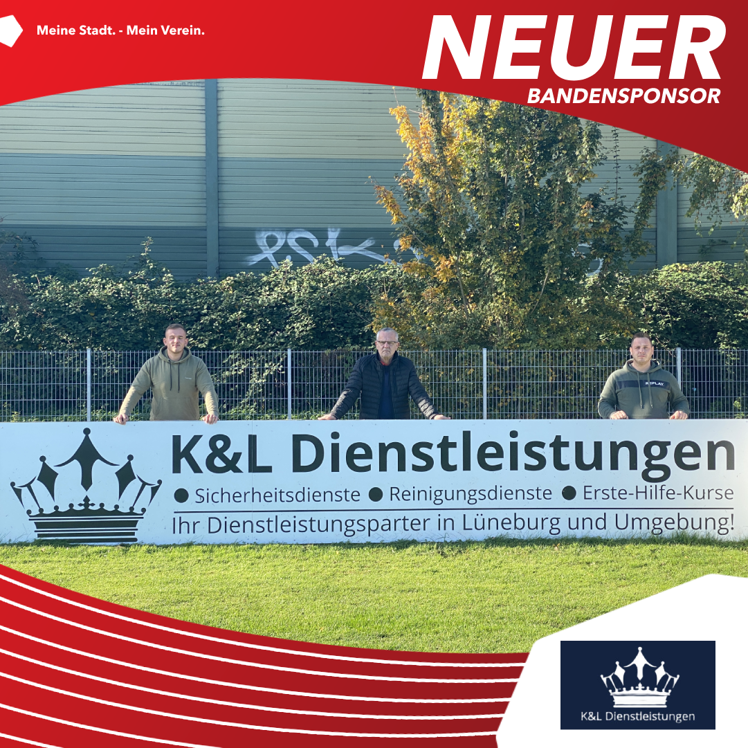 Read more about the article K&L Dienstleistungen ist neuer Bandensponsor im Neetzer Jahnstadion und dem Expert-Trainingszentrum