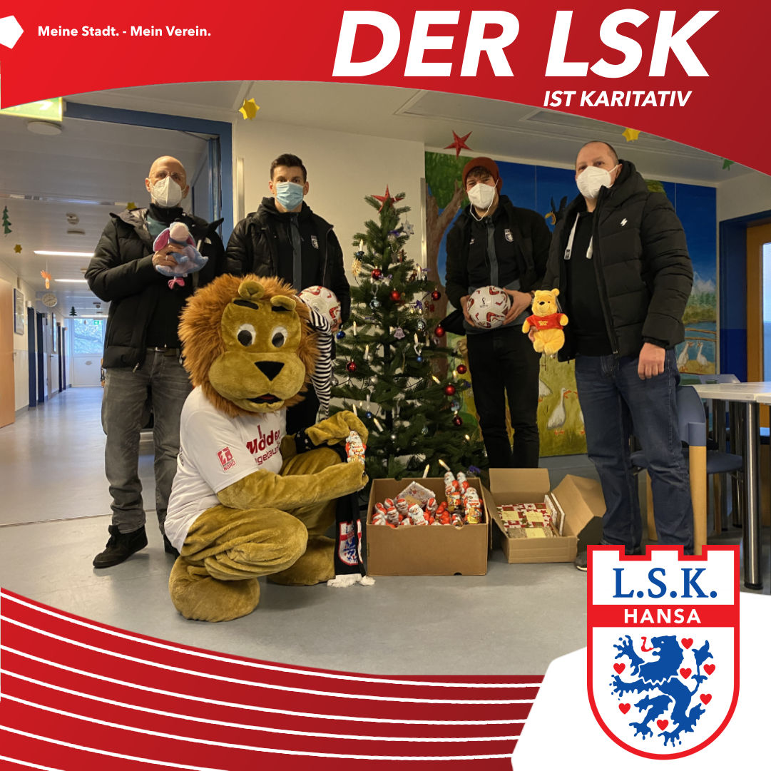 Read more about the article LSK karitativ – Lüneburger SK spendet für die Kinderklinik Lüneburg