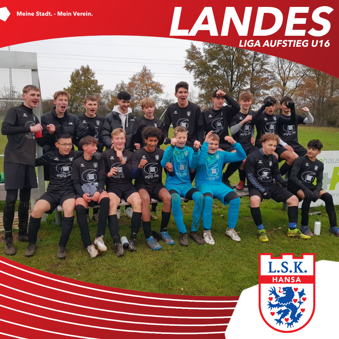 Read more about the article LSK U16 steigt in die Landesliga auf